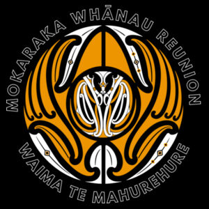 Mokaraka Logo Apron Orange Design