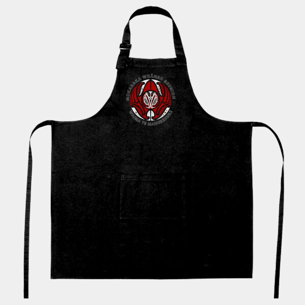 Mokaraka Logo Apron Red Thumbnail